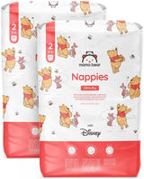 Marca Amazon: Mama Bear Disney Pañales ultra secos, tamaño 3 (4-9 kg) - Caja mensual, blanco, 172 unidades (2 paquetes de 86)