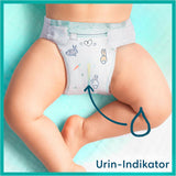 Pañales Pampers para bebé, tamaño 2 (4-8 kg), Harmony, caja de media luna, protección suave para la piel e ingredientes herbales, 240 unidades