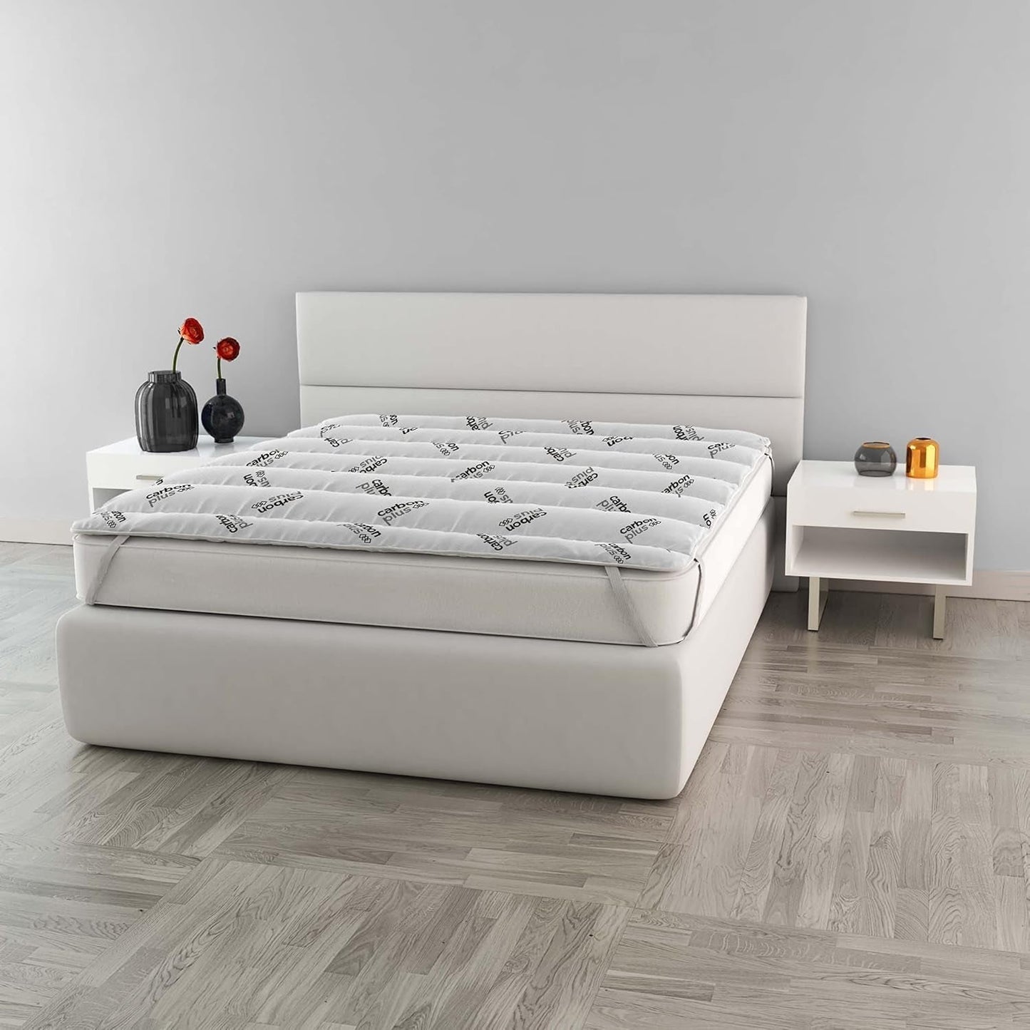 MB Home Italia, Topper, Termocontrol, Doble 160X195 Cm Edredones y edredones Naty Shop Doble 160X195 Cm Antracita