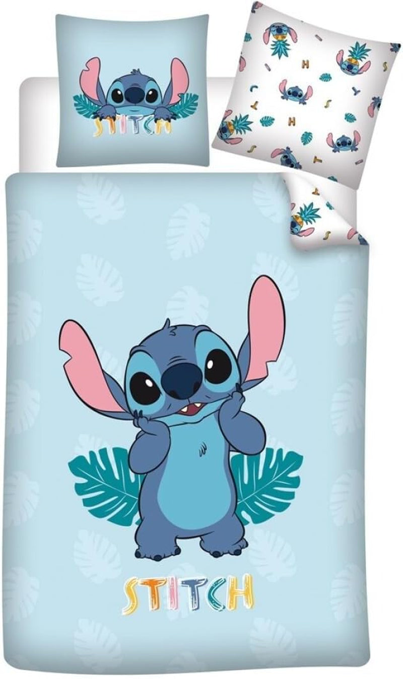 Ropa de cama Stitch Colors Para cama individual, algodón y poliéster Ropa de cama infantil Naty Shop Default Title