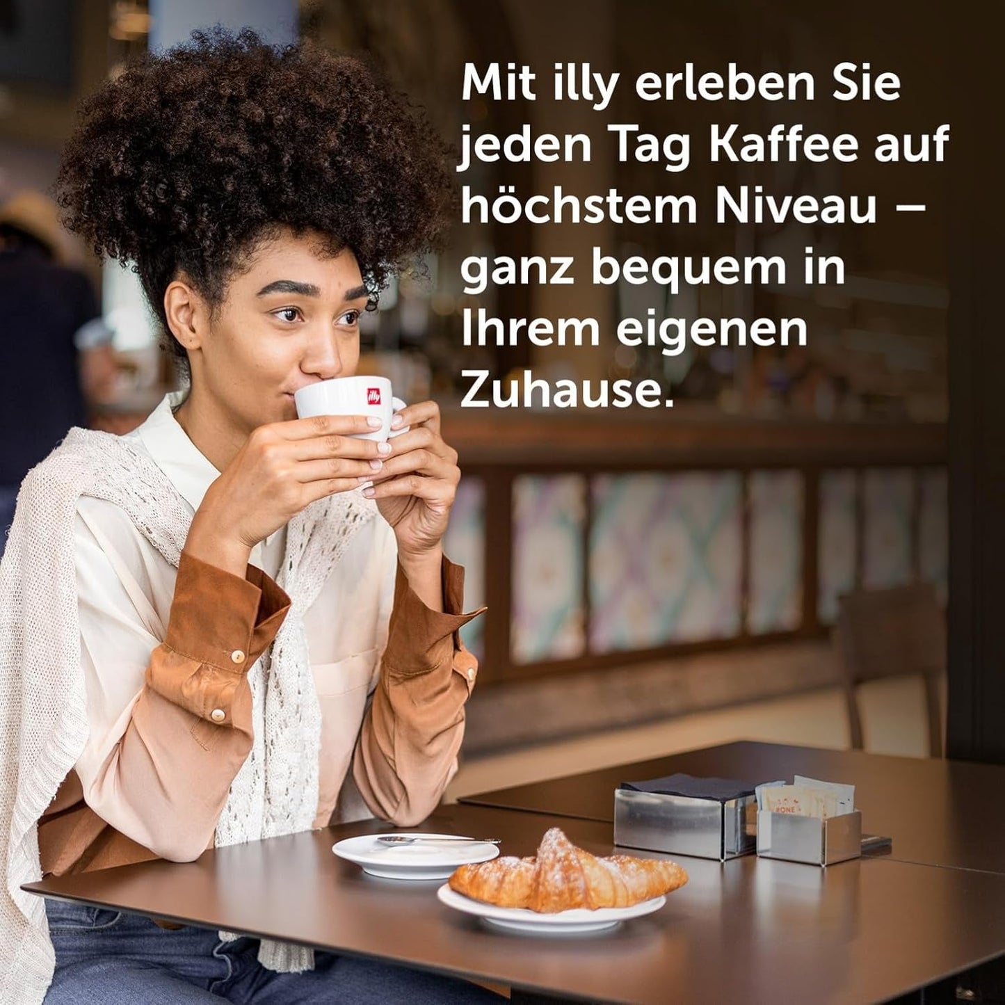 illy, Compatible Aluminium-Kaffeekapseln CLASSICO, 100% Arábica con notas de flores de naranja y jazmín, sabor dulce y retrogusto dulce, 10 paquetes de 10 cápsulas (100 en total)