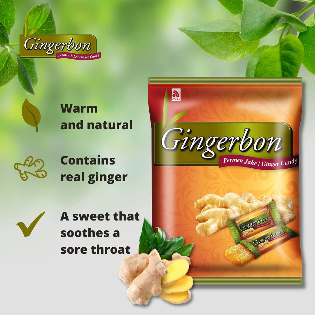 Caramelos de jengibre - (1 x 125 g) (Paquete de 3)