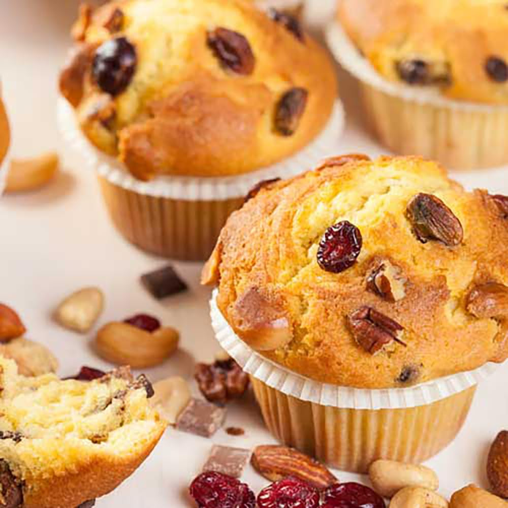 Funcakes Mix Para Muffins, Backen Sie Einfach Köstliche Muffins, Perfekte Amerikanische Muffins, Geeignet Für Die Herstellung Von Blaubeermuffins Oder Schokoladensplitter-Muffins, Halal., 1 Kg Naty Shop