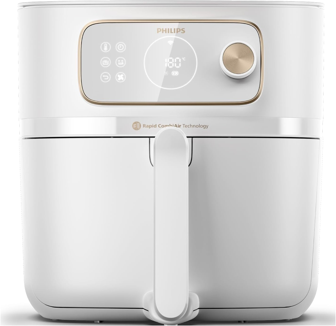 Philips 3000Er Airfryer XL - Tecnología Rapid Air, freír con hasta un 90% menos de grasa, capacidad 1,2 kg, 6,2 litros, pantalla táctil Electrodomésticos Naty Shop Weiß Conexión inalámbrica con autocook 8,3 L