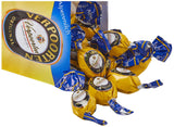 RCP Verpoorten Minis, Trufas de ponche de huevo, chocolate con leche alpino, relleno líquido, contiene alcohol, gran regalo, 110 g (paquete de 2)