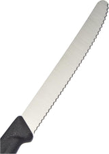 Victorinox Swiss Classic, Profi Tafelbesteck, 12-Teilig, Extra Scharfe Klinge, Wellenschliff, 11 Cm, Rostfreier Stahl, Schwarz Kitchen Naty Shop