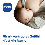 MAM Stillhütchen Größe L (Ø 23 Mm) Im 2Er-Set, Extra Weiche Brusthütchen Zum Schutz Beim Stillen, Brustwarzenschutz Für Maximalen Hautkontakt Zwischen Mutter Und Kind Accessories Alimentación y Lactancia Bebe Naty Shop