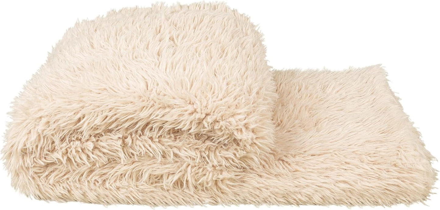 "Zoeppritz since 1828" Manta mullida, voluminosa y de pelo largo de piel sintética 140X190 cm 090 Clay "De "Zoeppritz since 1828" 203290-090-140X190 090 Beige Camas y mantas 'zoeppritz since 1828' 090 Beige