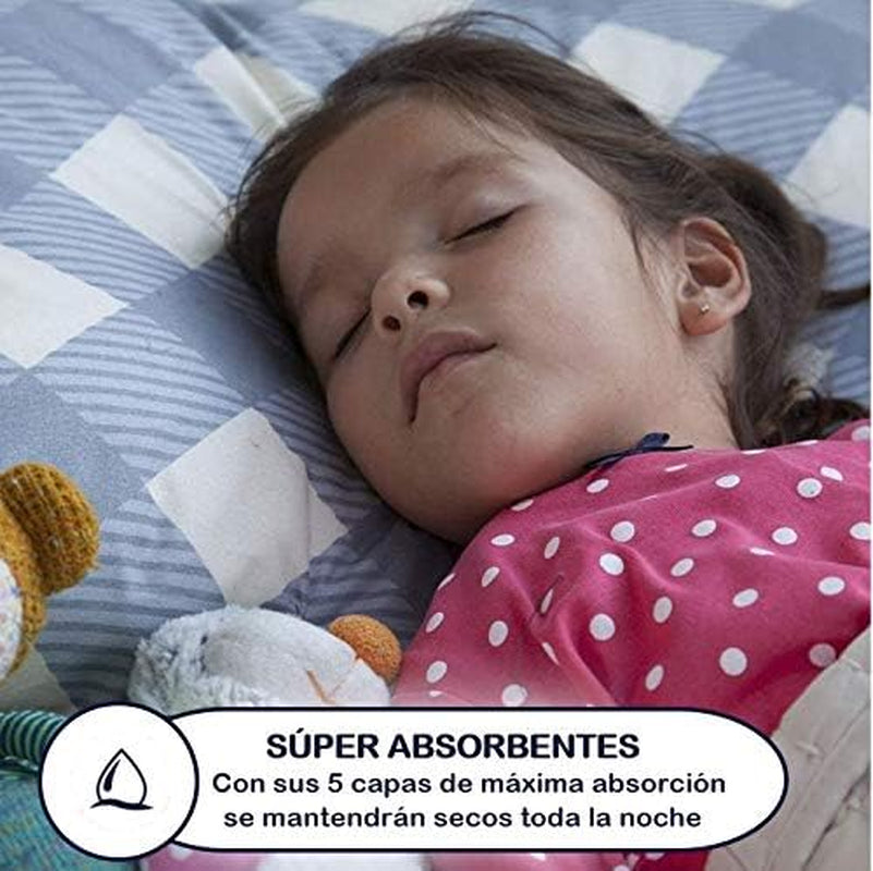 Huggies DryNites Ropa de dormir para niñas, 3-5 años (16-23 kg), 2 x 16 piezas
