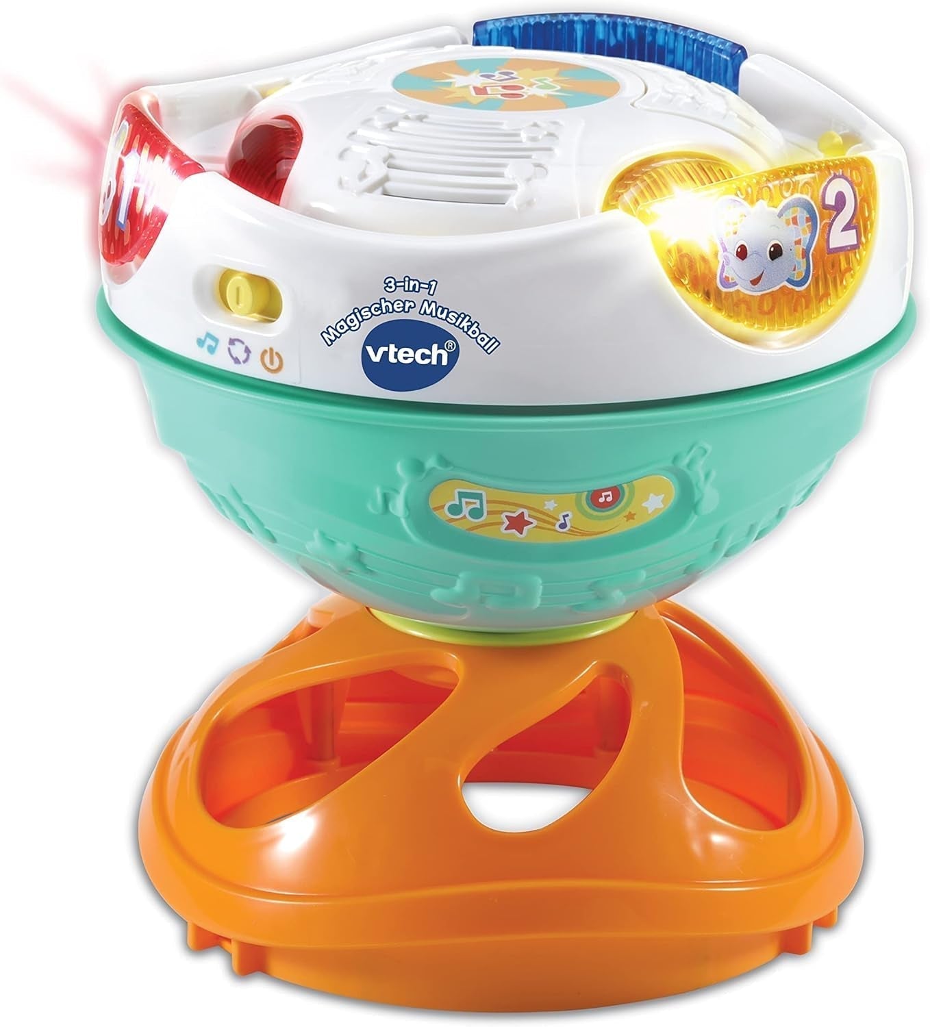 Vtech Baby Bola Musical Mágica 3 en 1, 9-36 Meses & Pandereta Divertida con Música para Bebé - Juguete Electrónico con Música y Efectos de Sonido - Para 9-36 Meses Juguetes Bebé Bebe Naty Shop