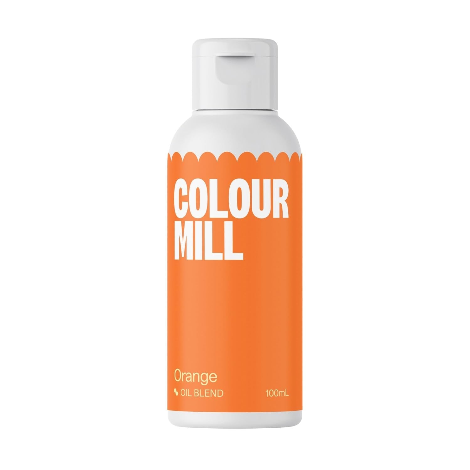 Colorante alimentario a base de aceite de naranja Color Mill - Colorante alimentario para chocolate, fondant, muffins, tartas, repostería, macarrones - Colorante alimentario para decorar tartas - 100 ml