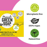 Marcel'S Green Soap Pastillas para Lavavajillas Todo en Uno - Pomelo y Lima - 25 unidades Detergentes de Cocina Naty Shop