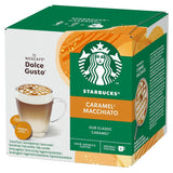STARBUCKS Caramel Macchiato de Nescafé Dolce Gusto Kaffeekapseln 6 x 12 (72 Kapseln)