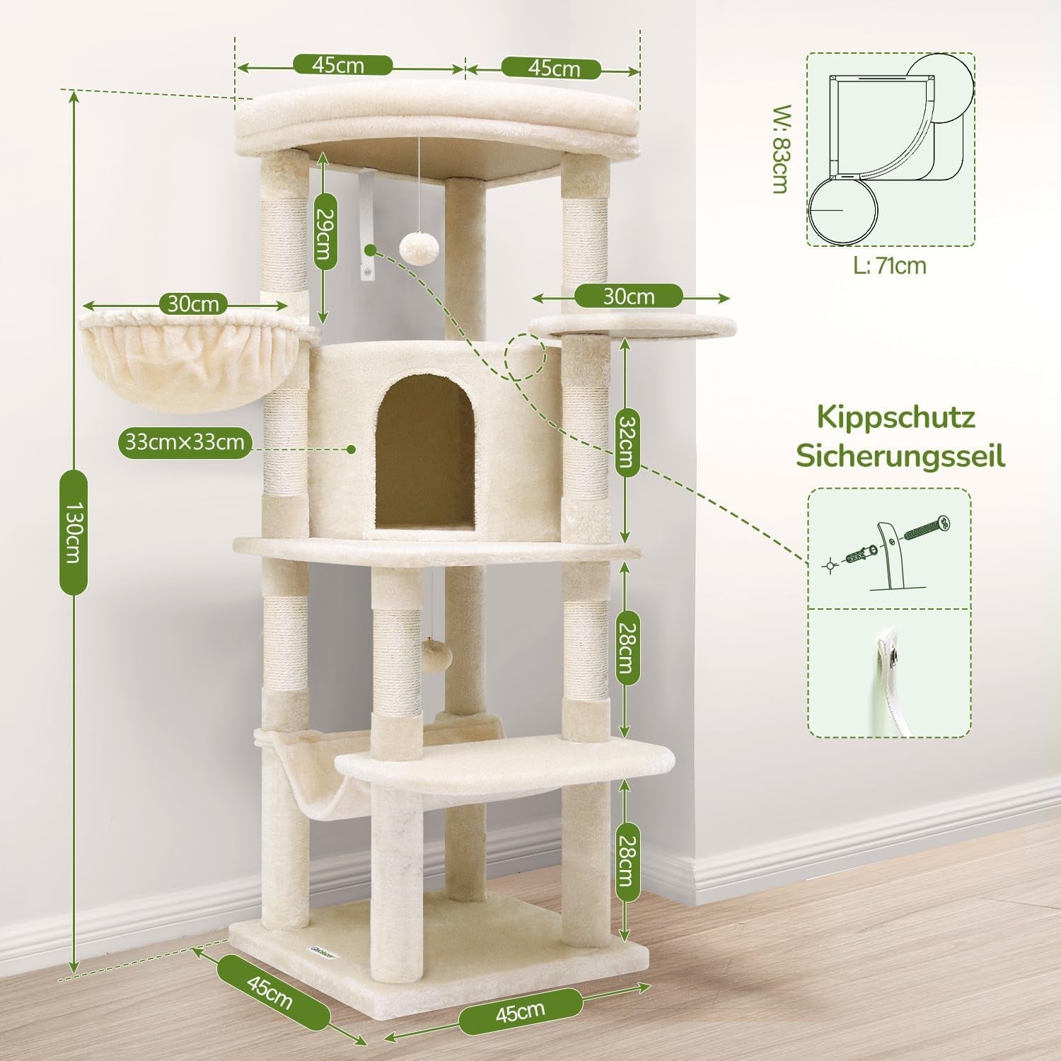 Mantas y Muebles, Mascotas, Gatos, Camas para gatos, Rascador, Gatos - Camas, Colchones