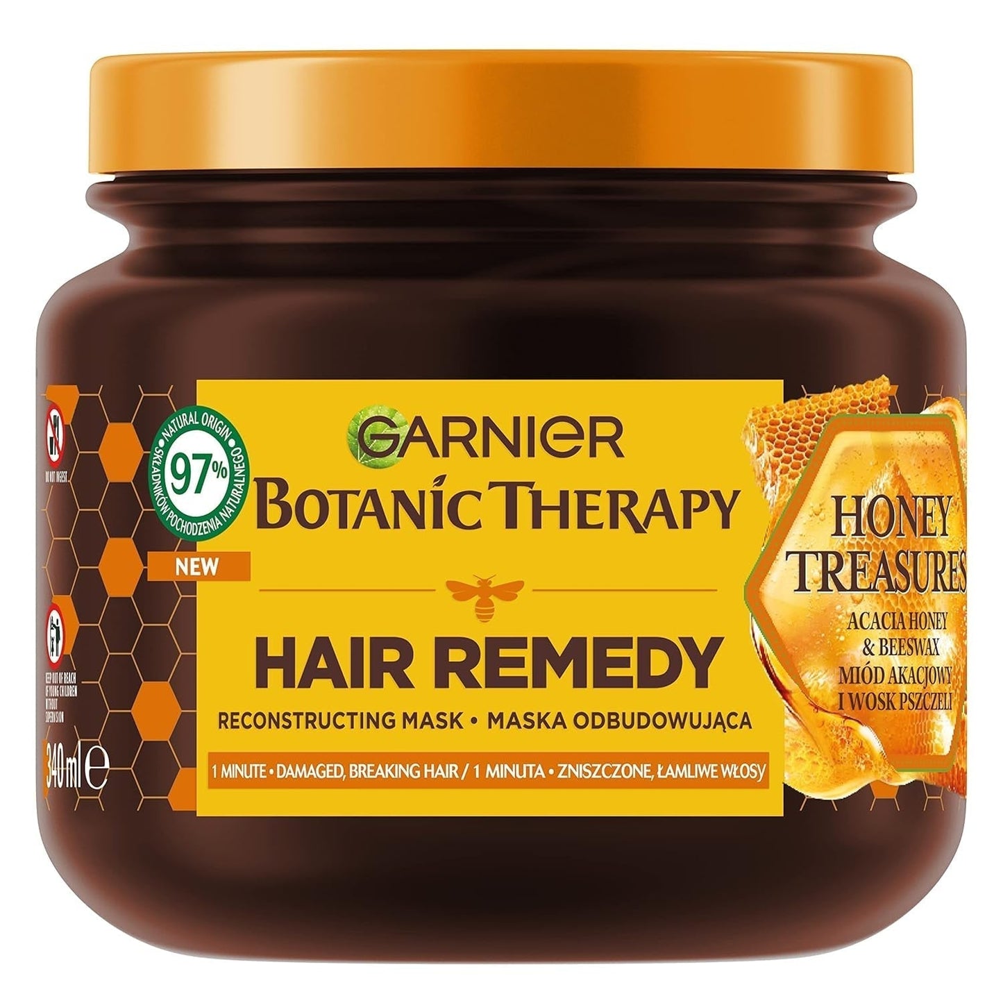 Garnier Botanic Therapy Honey Treasures Mascarilla Capilar 340ml Naty Shop Mascarilla Capilar Título predeterminado