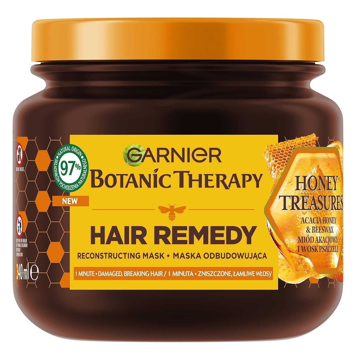 Garnier Botanic Therapy Honey Treasures Mascarilla Capilar 340ml Naty Shop Mascarilla Capilar Título predeterminado