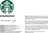 STARBUCKS Café Colombia de origen único, tostado medio, grano entero, 450 g (paquete de 4)