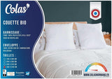 COLAS NORMAND edredón 260 X 240 cm, algodón orgánico y relleno reciclado, ligero, suave, lavable a máquina a 40 °C Edredones y edredones Naty Shop