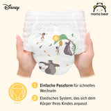Marca Amazon: Mama Bear Disney Talla 6 (15+ kg) - Paquete mensual, Blanco, 120 piezas (2 paquetes de 60)