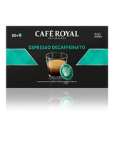 Espresso Forte 50 cápsulas para máquina Nespresso profesional - Intensidad 7/10 - UTZ-zertifiziert & Espresso Decaffeinato 50 cápsulas para máquina Nespresso profesional - Intensidad 7/10