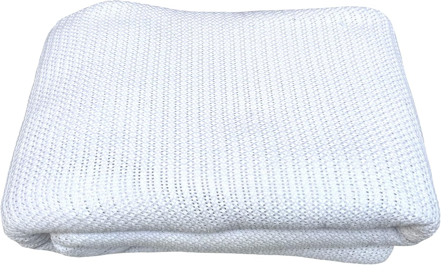 Family Bedding Manta Celular Rosa para Cama Doble, Algodón, Colcha Grande Reversible, Manta Celular Tradicional, Ligera, Térmica, Suave, Edredones y Edredones de 230 X 230 cm Naty Shop Cama Individual Blanca (180X230Cm)