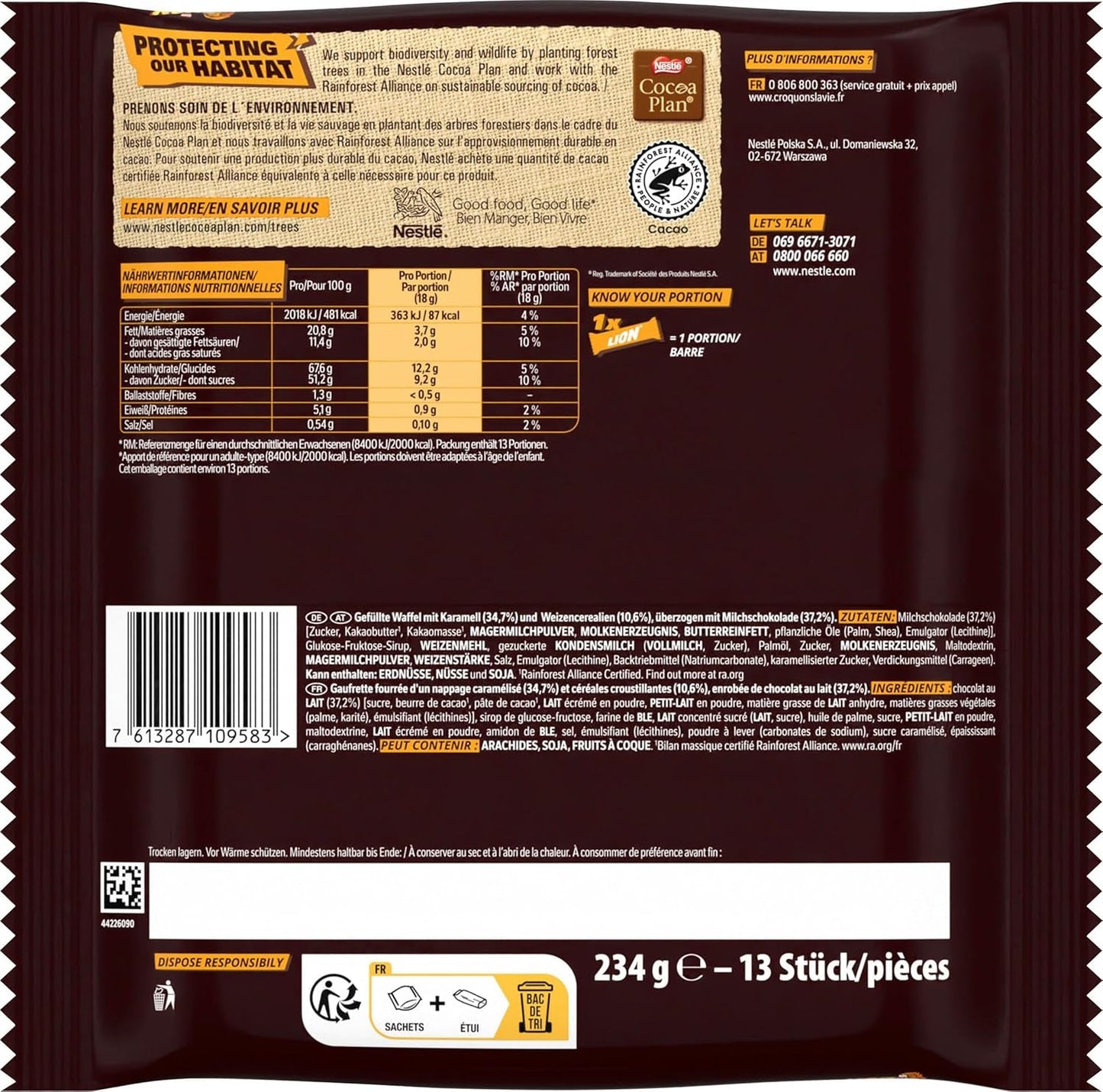 Paquete de 2 León Mini (1x234g)