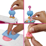 Muñeca Barbie Malibu Roberts y juego para hornear de 18 piezas, que incluye plastilina y moldes para rosquillas, croissants y muffins, para edades de 3 años en adelante, HJY19