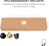 Cafetera espresso con cápsulas Nespresso De'Longhi Essenza Mini, negra | Presión de la bomba 19 bares | Depósito de agua 0,6 l | Para café expreso y pulmón | Pequeña cafetera espresso – Grandes momentos de café | EN85.B
