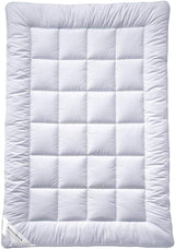 Edredón Superligero Billerbeck S20 - Colcha De Verano - 135 X 200 Cm - Colcha De Verano Ligera - AIRFILL® - Fibra Hueca, 100% Poliéster, Edredones Y Edredones Blancos Naty Shop 155X220 Cm Mediano (M)
