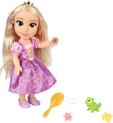 Princesa Disney Rapunzel Muñeca Cantante de 35 cm, Canta 'I See The Light', Incluye Accesorios para Más Diversión, Perfecta para niñas de 3 años en adelante, Morado