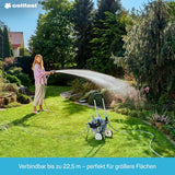 Cellfast SPRING Manguera de Riego, Manguera de Riego de Tres Canales con Conectores Completos, Hecha de Alambre de Alta Calidad, Resistente a los Rayos UV, 15m, 1/2 Pulgada, 19-022, Multicolor, 38x38x8cm