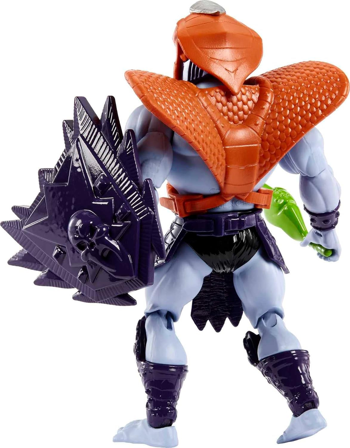 MASTERS of the UNIVERSE Snake Armor Skeletor - 16 articulaciones móviles, embalaje retro, mini cómic, para niños mayores de 6 años y coleccionistas adultos, figuras de acción HKM68 Naty Shop
