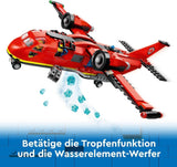 LEGO City Avión de Bomberos, Avión de juguete para niños, set de construcción con 3 figuras de bomberos y decoración de fuego, excelente idea de regalo para niños y niñas a partir de 6 años 60413 Juegos de construcción Besuche den LEGO-Store