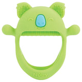 Guantes para la dentición Nuby - Silicona | Juguete para la dentición Koala | Juguete sensorial | 3+ meses