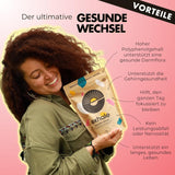 EXHALE Bio GANZE BOHNEN – Dunkel Gerösteter Kaffee – Paquete de 450 g – Mykotoxinfrei & Geeignet für Bulletproof Coffee – Single Origin y 100% Arábica Bohnen