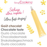 Scrapcooking - Bolígrafo de azúcar amarillo pastel - Azúcar de escritura amarillo 25 g - Bolígrafo de azúcar comestible decorativo - Escritura y dibujo - Etiquetado de fondant, glaseado, pasteles - 6804