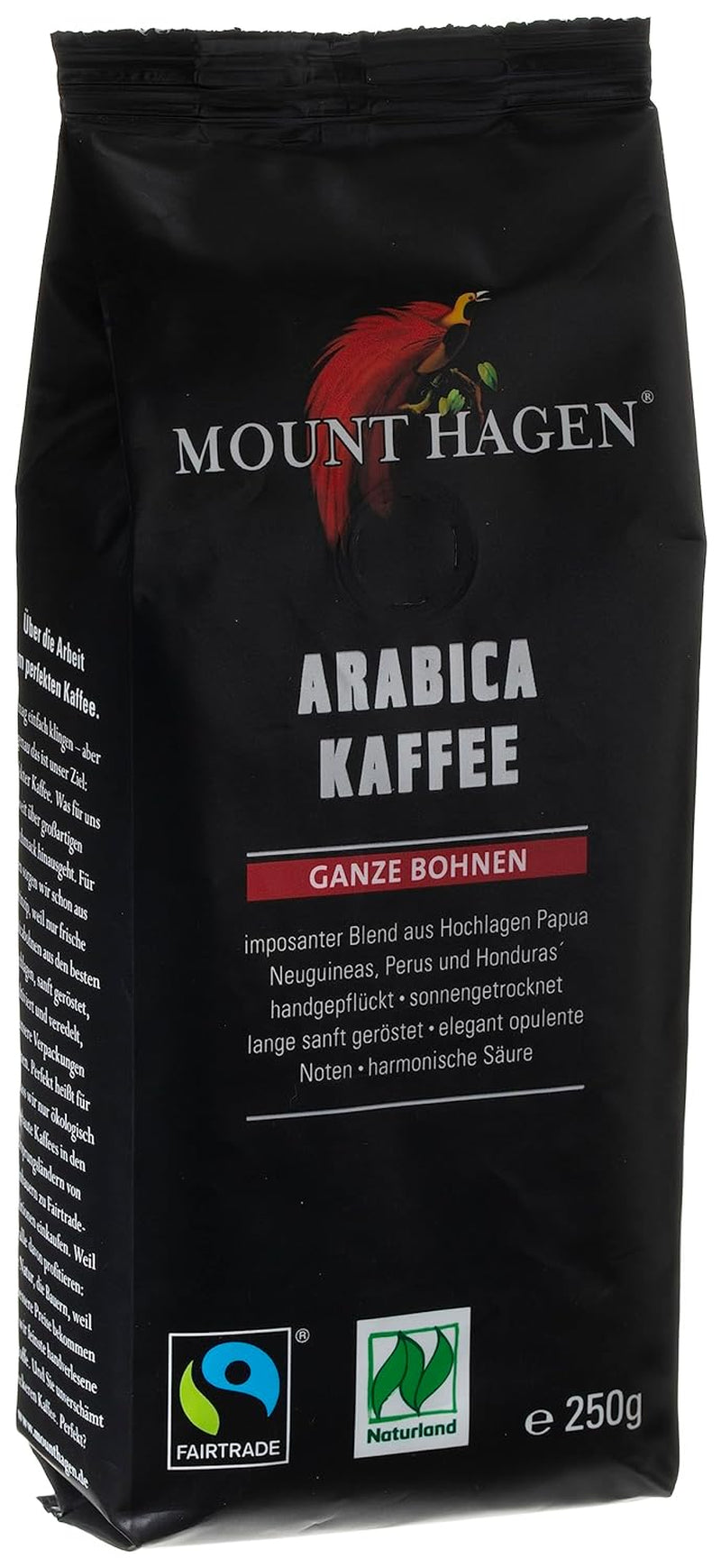 Bio FT Naturland Röstkaffee Arábica, 250 g de ganze Bohne