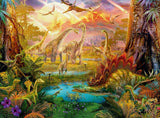 Ravensburger Puzzle 16983 - Dinoland - Puzzle de 500 piezas para adultos y niños mayores de 10 años, Puzzle con motivos de dinosaurios Puzzle Naty Shop Diseño antiguo