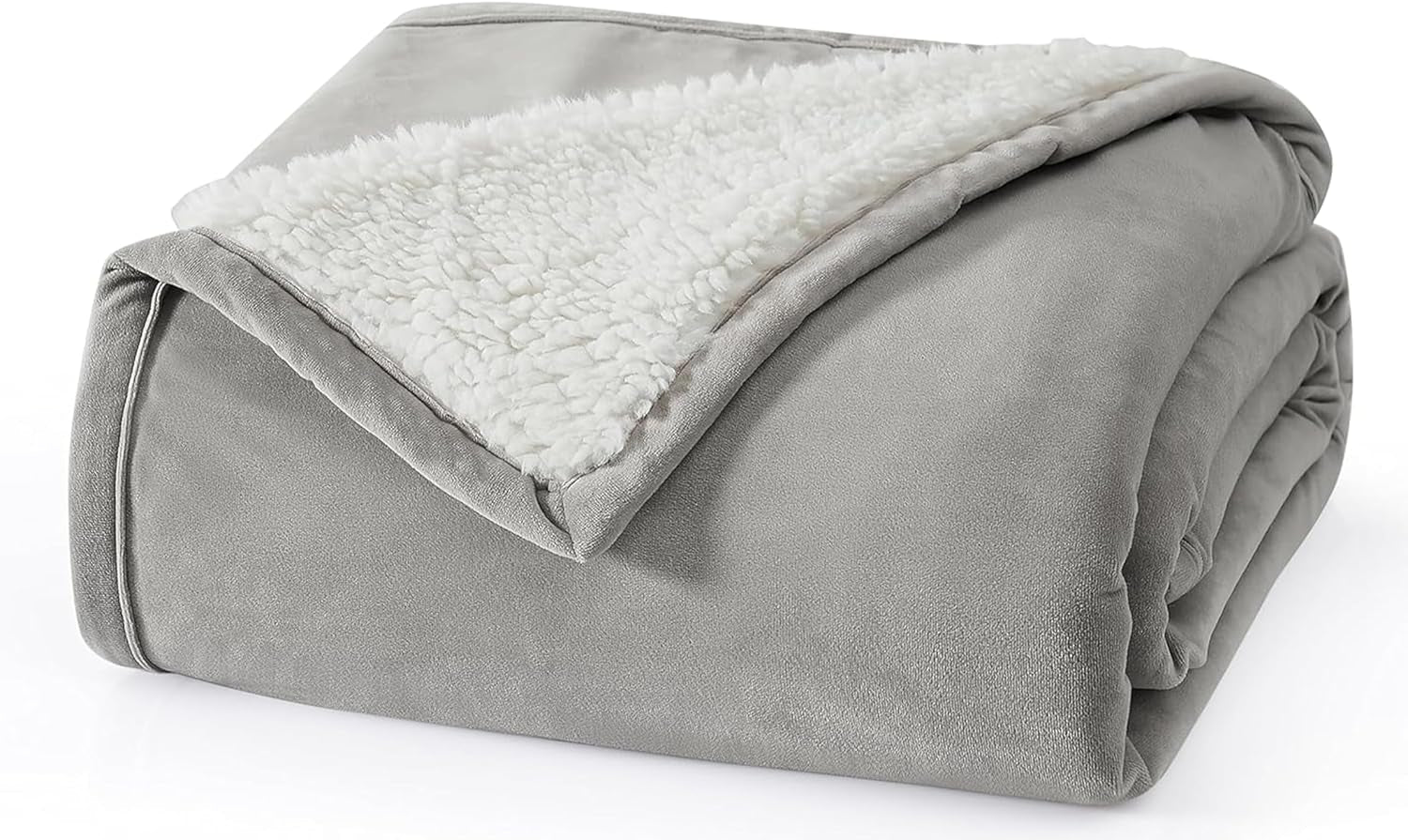 UGG 01465 Bliss Sherpa Throw Blanket Totalmente reversible para sofá o cama Lavable a máquina Cuidado fácil Suave felpa Mantas de lujo de gran tamaño 178 x 127 cm Seal Naty Shop Edredones y edredones
