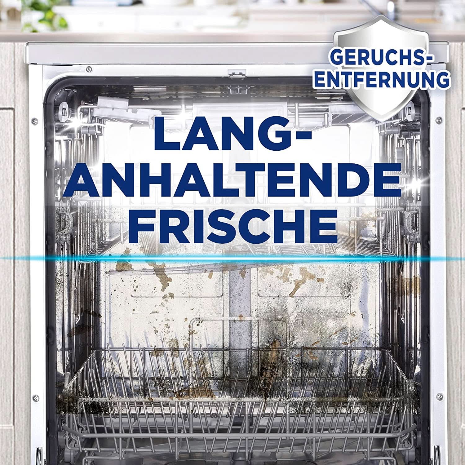 Finish Deep Machine Cleaner Citrus - limpiador líquido para máquinas contra la cal y la grasa para un lavavajillas limpio - Naty Shop paquete económico