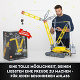 LEGO Technic Set de grúa sobre orugas Liebherr LR 13000, construye el mejor modelo de vehículo de construcción por control remoto con aplicación Control+, grúa con sistema de cabrestante y brazo elevador, kit de modelo grande para adultos 42146 Besuche Den LEGO-Store Sets de construcción