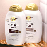 Champú con leche de coco OGX (385 ml), efecto hidratante Ducha y baño Naty Shop