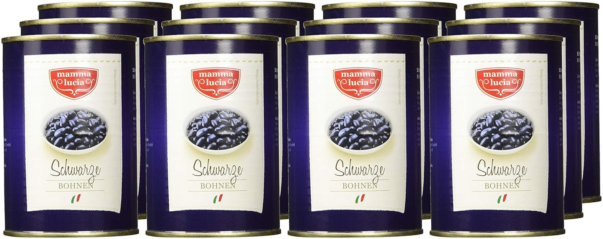 Frijoles negros, paquete de 12 (12 x 425 ml)