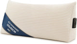 Almohada de plumas, cojín de respaldo, almohada de terciopelo, ancho 70 cm - almohada de lectura para cama, sofá y sofá, almohada de sofá grande, almohada de pared, almohada de sofá, almohada de lectura, almohada de respaldo, gris claro