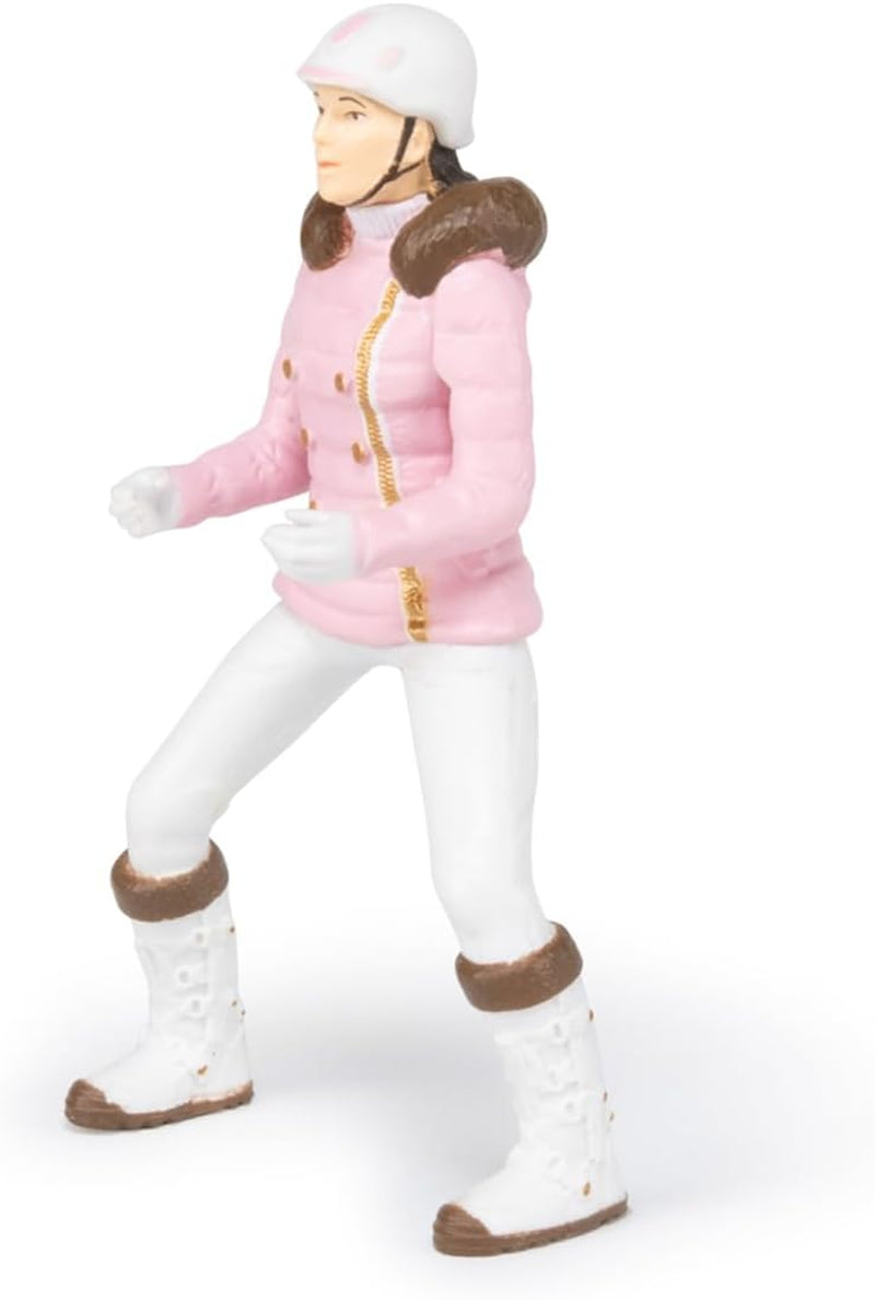 PAPO - Figura Caballo - Rider Fashion Winter, pasión por la equitación, juguete para niños a partir de 3 años. Figuras de acción de Naty Shop.