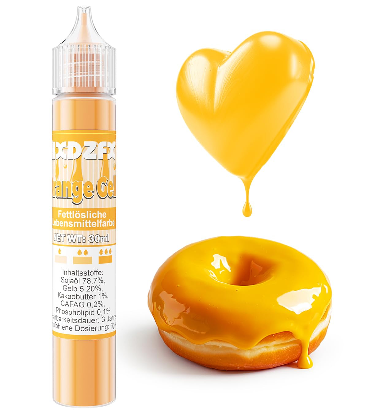 Colorante alimentario soluble en grasa - Colorante alimentario concentrado a base de aceite de 30 ml para colorante alimentario de chocolate para decoración de pasteles, fondant, crema de mantequilla, horneado, manualidades (azul marino)