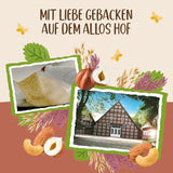 ALLOS Amaranto Crujiente Nobleuss | Muesli Bio Cereal Avena Nueces para el pequeño Cereal Naty Shop