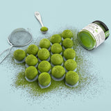 Purechimp Polvo Matcha Grado Ceremonial 50g. Té en polvo 100 % puro cultivado en sombra para cafés con leche, infusiones y recetas. Tarro reciclable. Rico en antioxidantes.
