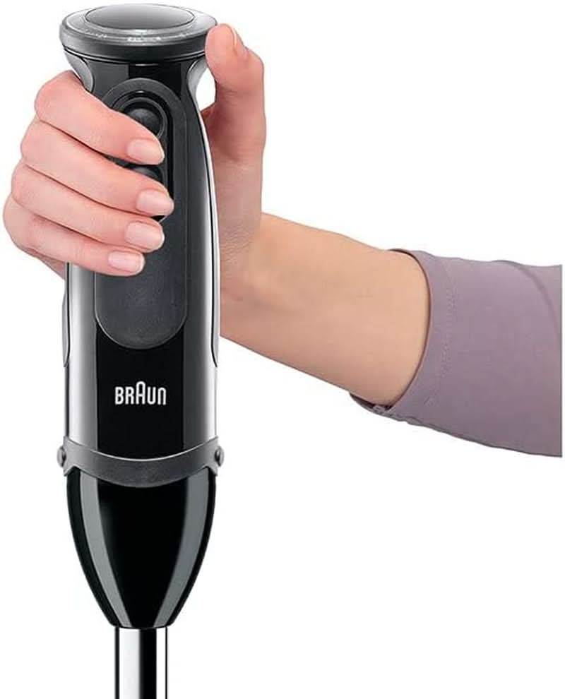 Braun Household Multiquick 5 MQ 5237 BK Batidora amasadora 0,5 L Batidora amasadora Schwarz 1000 W Cocina Naty Shop