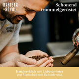 BARISTA ROYAL Bio Kaffeebohnen 1kg "Selección Especial" | Frische Kaffeebohnen directamente recibido | 70% Arábica, 30% Robusta Café ganze Bohnen | Ideal para máquinas totalmente automáticas y de filtrado.
